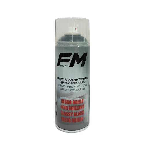 FM - SPRAY ACRILICO AUTO NEGRO BRILLANTE 9005 FM 400 ML