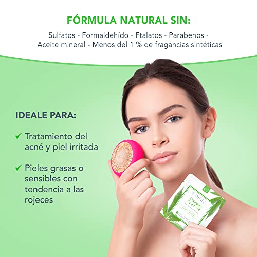 FOREO Cannabis Seed Oil - mascarilla activada por UFO, pack de 6