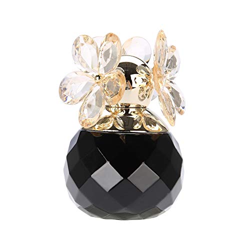 Fragancia para mujer - Perfume de madera de larga duración de 60 ml en Flower Pod Lady Gift(negro)