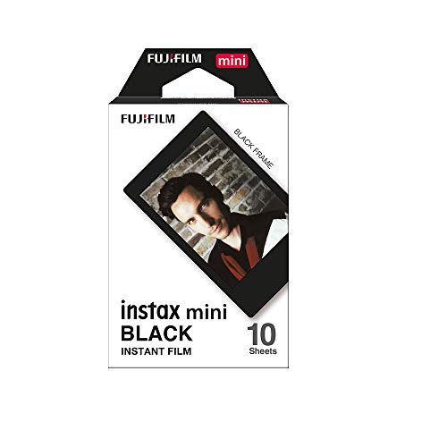 Fujifilm Instax Mini Black - Película instantánea