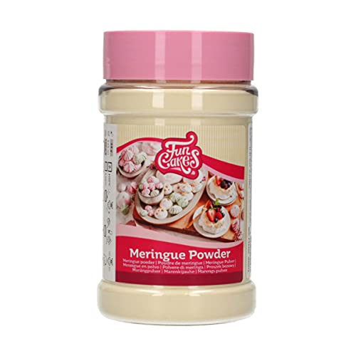 FunCakes Merengue en Polvo: Prepara fácilmente merengues, pavlova y crema de mantequilla americana, ¡sólo añade agua! Halal. 150 g.