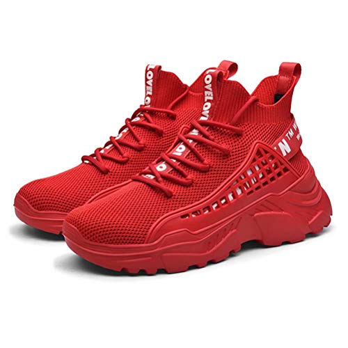 FUSHITON Zapatillas Deportivas Hombre Zapatillas Casual Calzado Deportivo Moda Sneakers Zapatos Antideslizantes Transpirable Cómodo Baloncesto