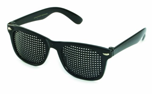 Gafas estenopeicas 415-SSP - cuadrada Rejilla - negro - Incl. Accesorio