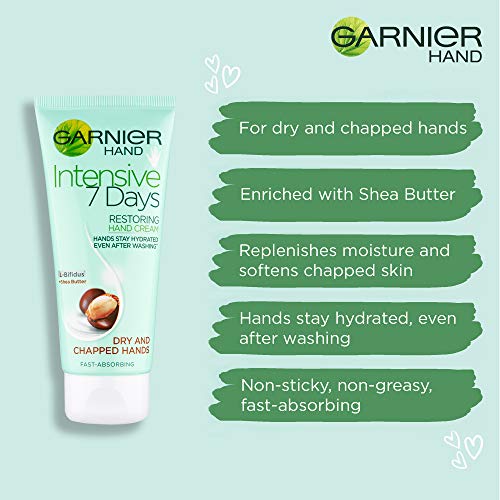 Garnier Intensive Hand 7 Días Shea Restauración de Crema de Manos 100ml