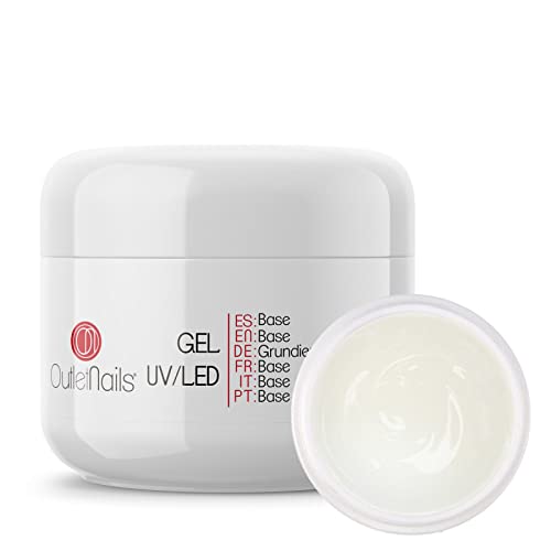 Gel Base UV/LED 50ml para Uñas de gel/Gel Base Primer/Base Gel para uñas 50g