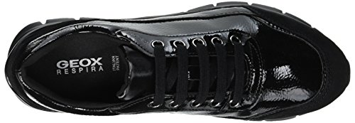 Geox D SUKIE B Zapatillas Mujer, Negro (Black C9999), 35 EU