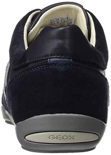 Geox U WELLS C Zapatillas Hombre, Azul (Dk Navy), 42 EU