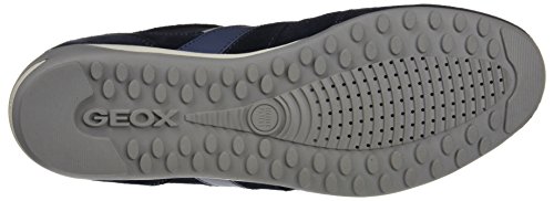 Geox U WELLS C Zapatillas Hombre, Azul (Dk Navy), 42 EU