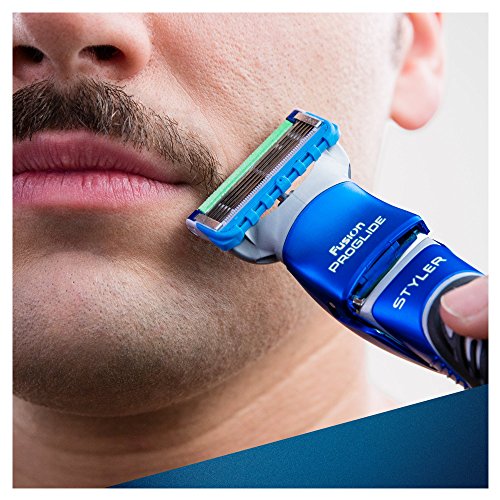 Gillette Fusion ProGlide - Styler - Trimmer Shaver 3-en-1 con 2 Recambios