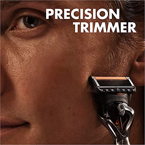 Gillette ProGlide - Maquinilla de afeitar para hombre, con tecnología Flexball + 7 recambios de cuchilla de afeitar con recortadora de precisión, 5 cuchillas antifricción