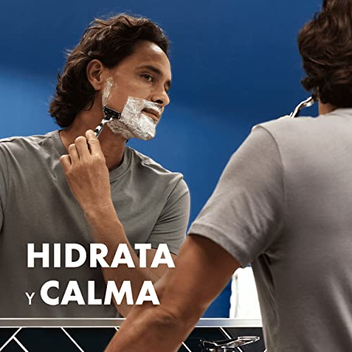 Gillette Series Gel De Afeitar Hidratante Con Manteca De Cacao Para Maquinilla De Afeitar Para Hombre, Protección ante La Irritación, Ayuda A Proteger Contra Cortes, Ardor, Escozor Y Tirantez, 200ml