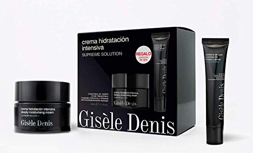 Gisèle Denis - Pack de Cuidado Facial, Contorno de Ojos 15 ml y Crema Hidratación Intensiva Supreme Solution 50 ml, Promoción, Cuidado Facial, Hidratante, Pieles Maduras