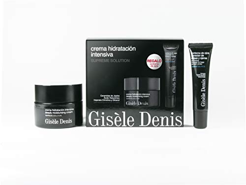 Gisèle Denis - Pack de Cuidado Facial, Contorno de Ojos 15 ml y Crema Hidratación Intensiva Supreme Solution 50 ml, Promoción, Cuidado Facial, Hidratante, Pieles Maduras