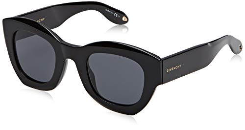 Givenchy GV 7060/S IR 807 Gafas de Sol, Negro (Black/Grey), 48 Unisex Adulto