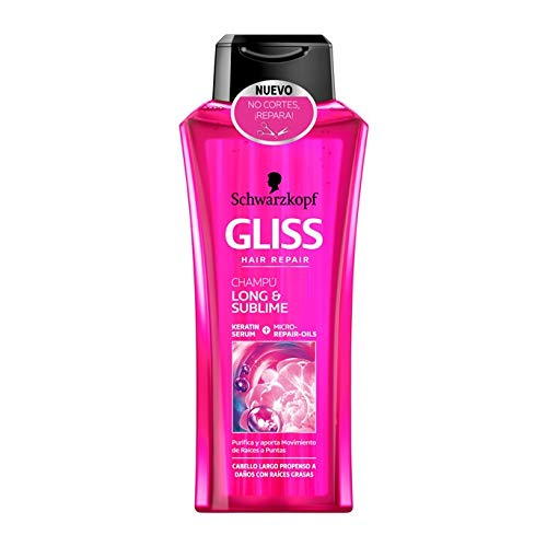 Gliss Champu Gliss 400 Long&Sublime+Champu Sp 400 ml