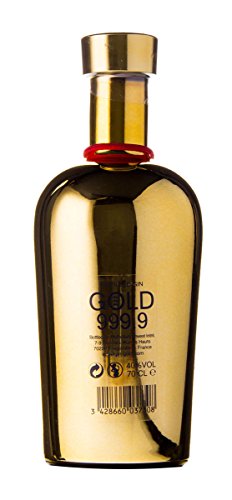 Gold Gin 999.9 Ginebra Premium de Cítricos - 700 ml