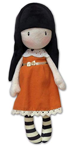 Gorjuss M-04-G Muñeca de Trapo en Display - I Gave You My Heart, 30 cm