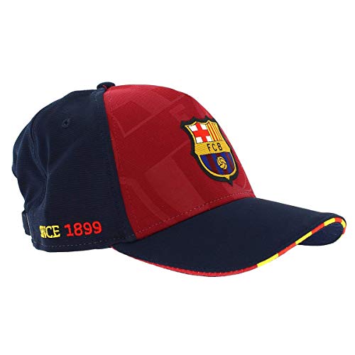 GORRA FC BARCELONA OFICIAL SOCCER BLAUGRANA ADULTO