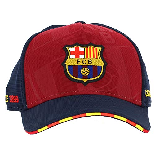 GORRA FC BARCELONA OFICIAL SOCCER BLAUGRANA ADULTO