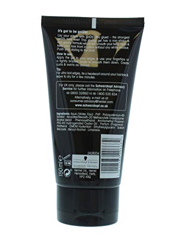 Got2b - gel Ultra Glued, negro 150 ml.