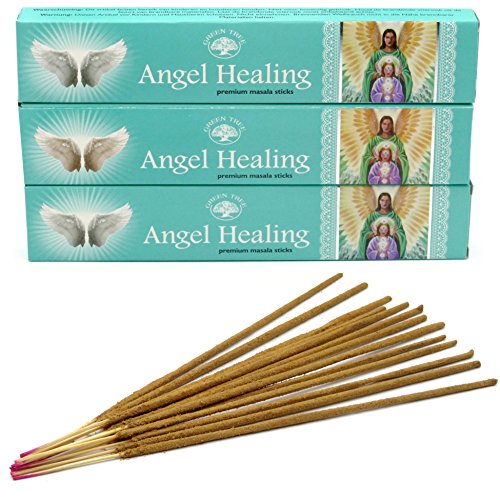 Green Tree Incienso, Angel Healing, 3 boites