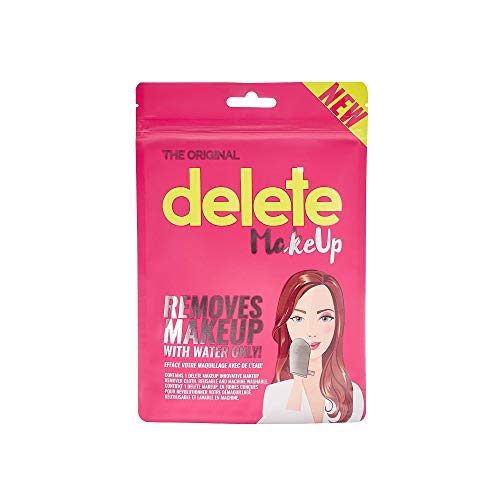 Guante Desmaquillantes Reutilizable Guante para Cara Guante de Microfibra Lavable Hipoalergénico para Quitar Maquillaje Ecológico Sólo Úsalo con Agua para Desmaquillarte Rosado