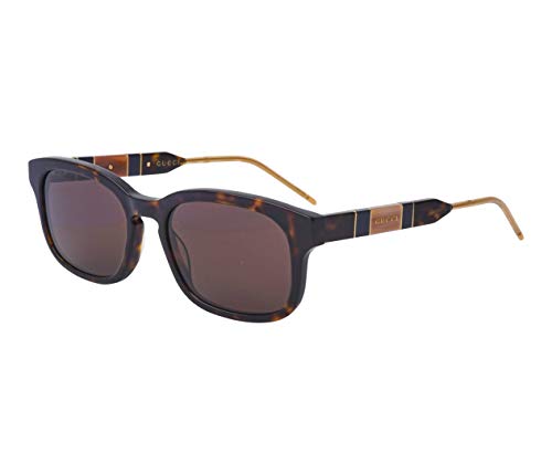 Gucci GG0602S-002-55 Gafas, Havana Dunkel, 55.0 Unisex Adulto