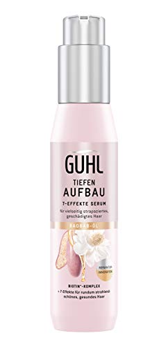 Guhl Sérum de 7 efectos de profundidad, con aceite de baobab, regenera y fortalece el cabello, para cabello dañado y dañado, 100 ml