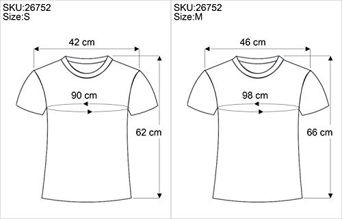 GURU-SHOP, Camiseta Pure T-Shirt, Frambuesa, Algodón, Tamaño:S (36), Camisas Seguras