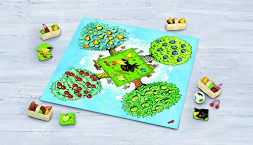 HABA 306153 - Edición Aniversario El Frutal. El clásico Juego de HABA en Lata y en Formato de Lujo. Más 3 años