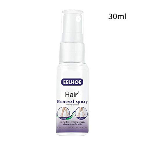 Hair Remover, Spray de Depilación, Hair Removal Spray, Hair Inhibitor, Espuma para Depilación Hair Erase, spray de depilación sin dolor, fórmula suave, Depilatoria Facial, Bikini, Antebrazo