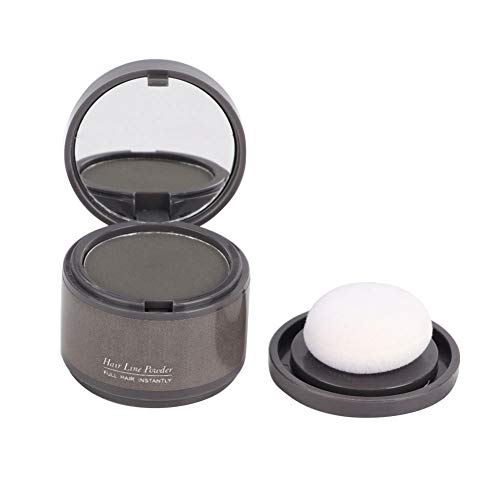 Hairline Powder Hairline Shadow Powder para mujeres y hombres, Hairline Shadow Cover Up Powder Use para rellenar el cabello delgado(Gris)