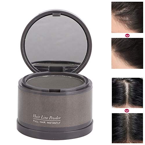 Hairline Powder Hairline Shadow Powder para mujeres y hombres, Hairline Shadow Cover Up Powder Use para rellenar el cabello delgado(Gris)