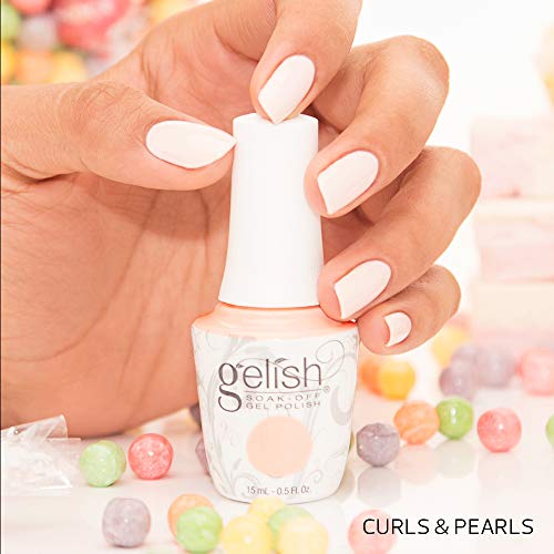 Harmony Gelish, Gel de manicura y pedicura (Curls & Pearls) - 15 ml.