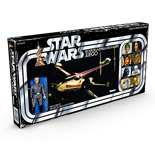 Hasbro Star Wars Retro Game - Escape de la Estrella de la Muerte, multicolor (Hasbro 5010993640041)