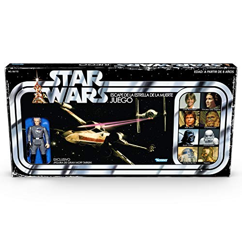 Hasbro Star Wars Retro Game - Escape de la Estrella de la Muerte, multicolor (Hasbro 5010993640041)