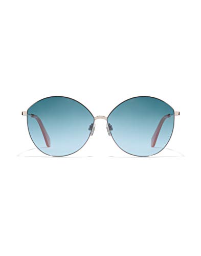 HAWKERS Bessie Gafas de Sol, Rose Gold · Blue Gradient, Talla única Unisex Adulto