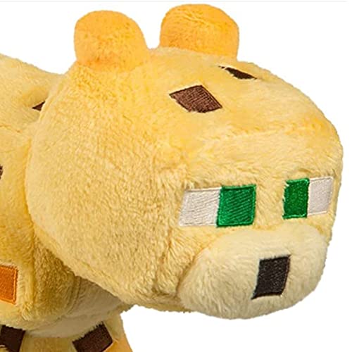 HDBCJGC Peluches Ocelot, Juguetes De Peluche Bonitos, Regalos, Juguetes De Peluche para Niños, Niñas Y Fanáticos De Los Juegos, 45 CM / 18"de Largo, Amarillo