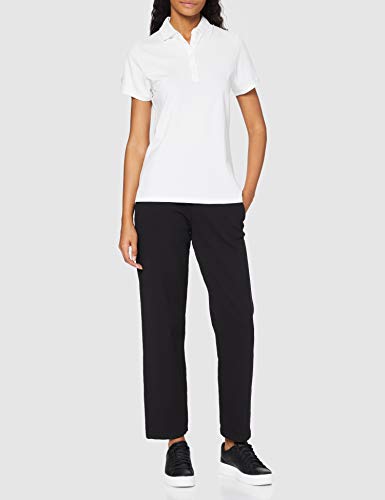 Helly Hansen Crew Pique 2 Camisa Polo, Mujer, Blanco, M