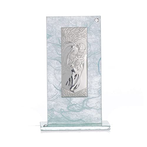 Holyart Regalo S. Familia Plata Celeste h.11.5 cm