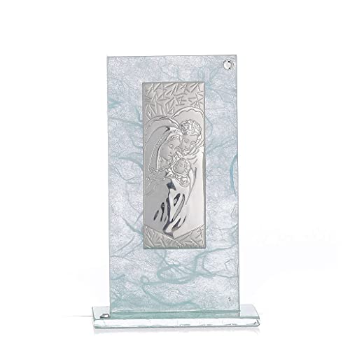 Holyart Regalo S. Familia Plata Celeste h.11.5 cm