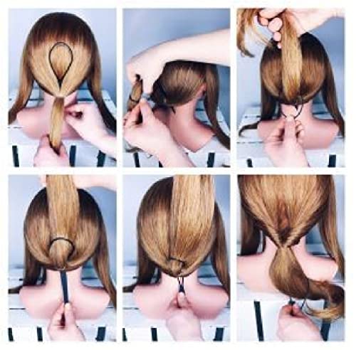 Horquillas para el pelo para trenzas simples y elegantes sin perder tiempo, juego de 2 unidades