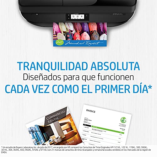 HP 304 N9K06AE, Negro, Cartucho de Tinta Original, Compatible con impresoras de inyección de tinta HP DeskJet 2620, 2630, 3720, 3730, 3750, 3760; HP Envy 5010, 5020, 5030