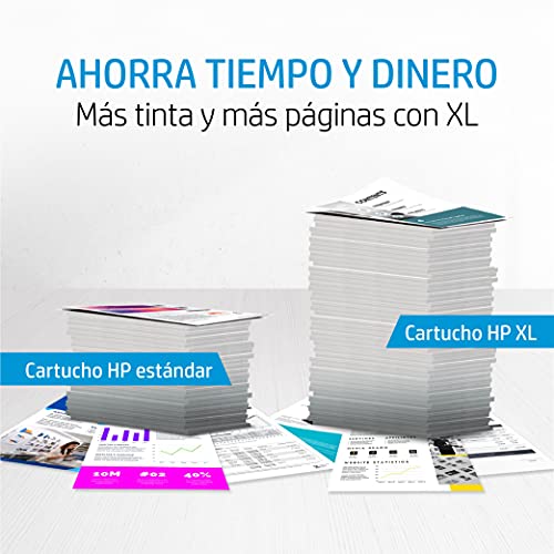 HP 305XL 3YM62AE, Negro, Cartucho de Tinta de Alta Capacidad Original, compatible con impresoras de inyección de Tinta HP DeskJet Series 2700, 4100, Envy Series 6020, 6030, 6400 y 6430