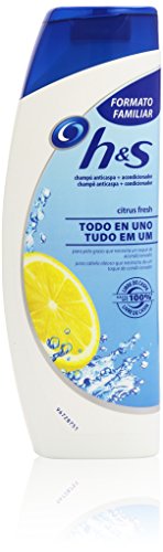 H&S Citrus Fresh Todo en Uno Anticaspa Champú - 360 ml