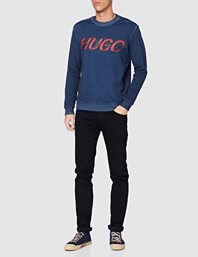 HUGO Dakazie_lp4 10233395 01 Sudadera con Capucha, Dark Blue401, L para Hombre