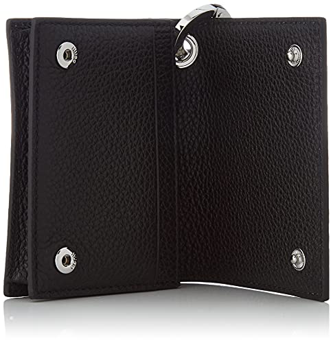 HUGO Damen Lexi Flap Cardholder Reisezubehör-Brieftasche, Black1, OneSize