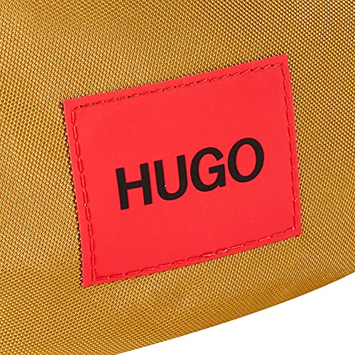 HUGO Ethon_bumbag - Bolso cruzado para hombre (talla única), color Beige, talla Einheitsgröße