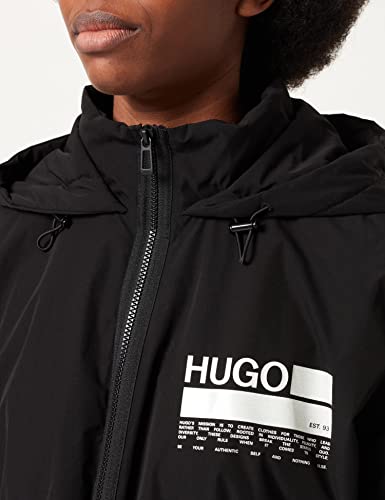 HUGO Fujana-1 Chaqueta, Negro1, M para Mujer