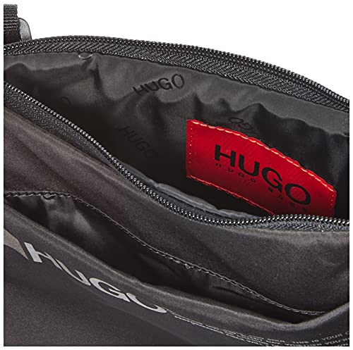 HUGO Kambat Res - Bolsa cruzada para hombre, color negro